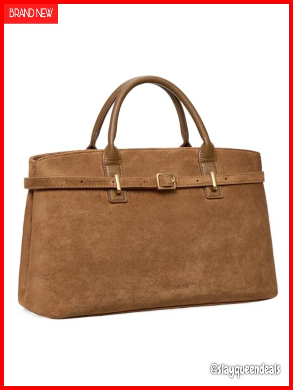 Satchel Bag For Women Medium Work Tote Handbag Vegan Leather